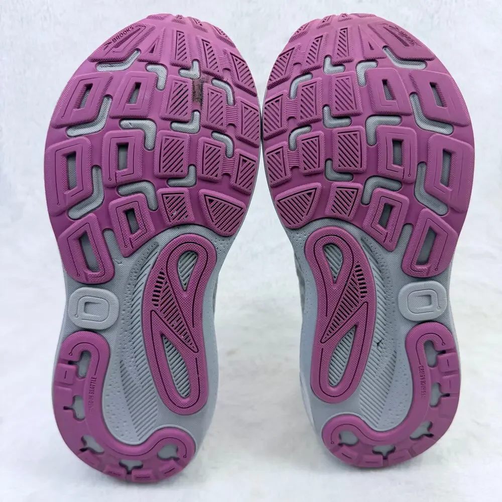 Brooks Adrenaline GTS 24 Womens Running Shoes Alloy Zephyr Wide Size 8 Cushioned